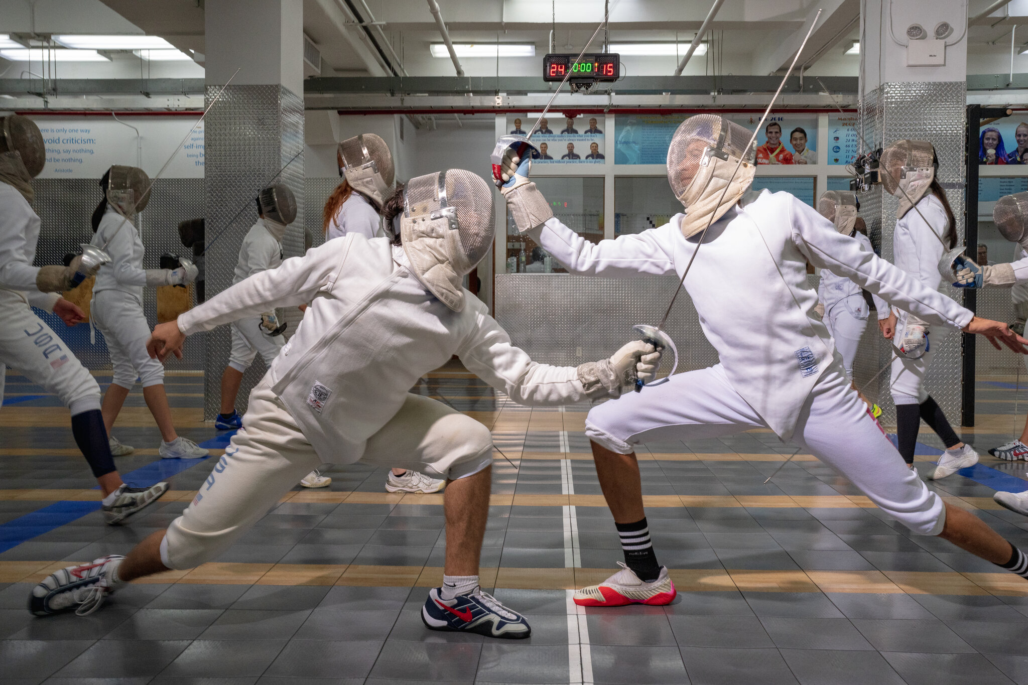 Fencing to Top Universities